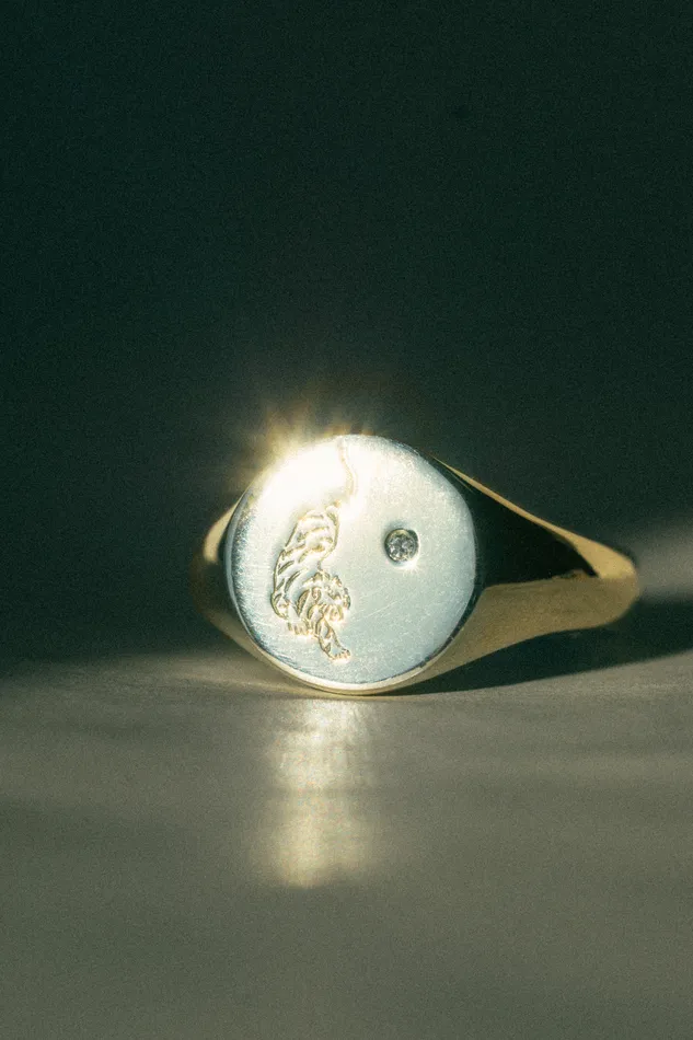 Bao Ring 14k Yellow Gold madetoorder Foe Dear Rings