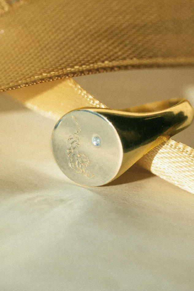 Bao Ring 14k Yellow Gold madetoorder Foe Dear Rings