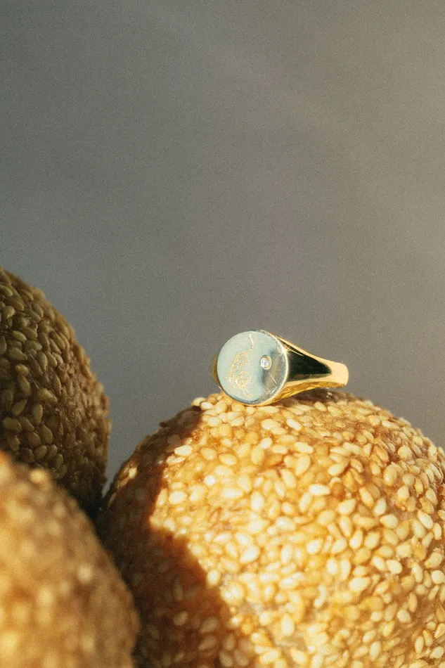 Bao Ring 14k Yellow Gold madetoorder Foe Dear Rings