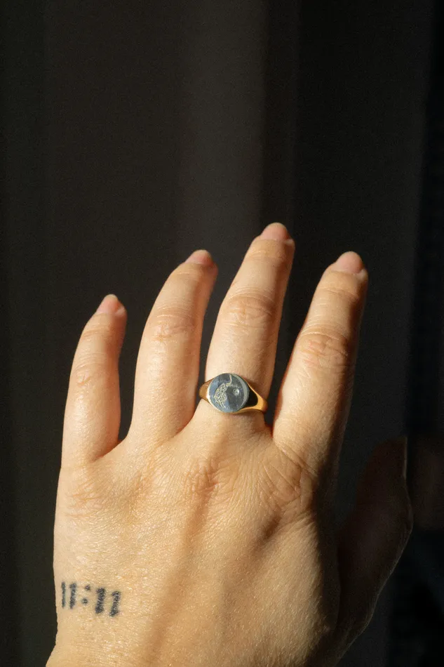 Bao Ring 14k Yellow Gold madetoorder Foe Dear Rings
