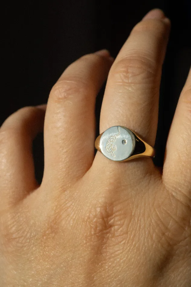 Bao Ring 14k Yellow Gold madetoorder Foe Dear Rings