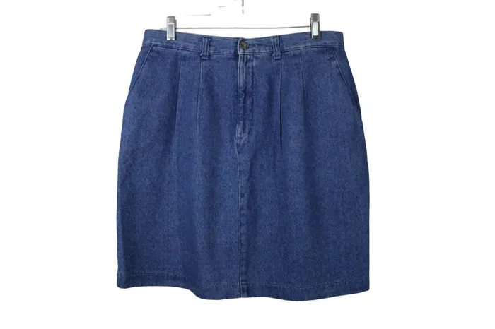 Lee Lee Denim Skirt 14 Earrings