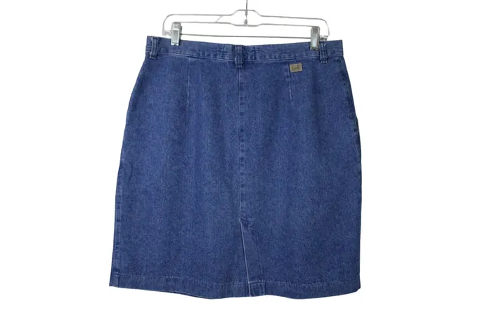 Lee Lee Denim Skirt 14 Earrings