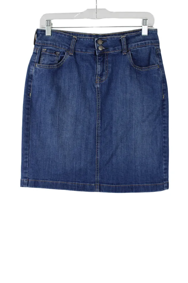 Old Navy Old Navy Denim Skirt 6 Earrings
