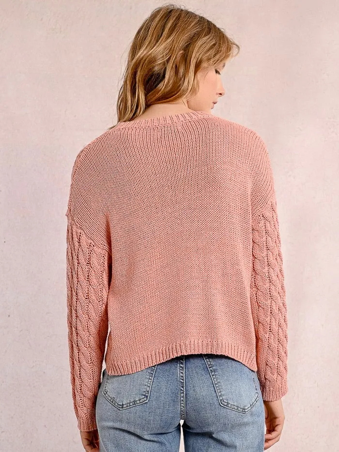 Stacia Knitted Sweater Molly Bracken Earrings