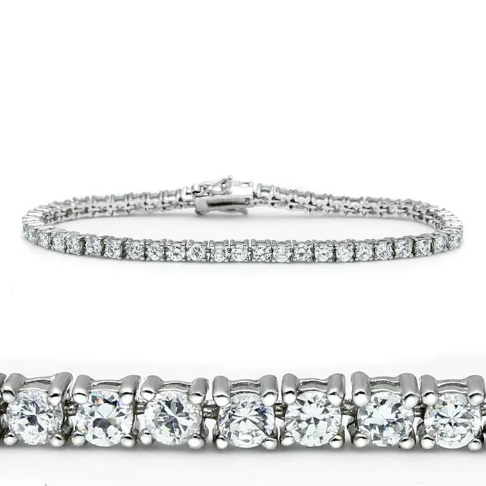 CJ46905 Wholesale Womens Brass Rhodium AAA Grade CZ Clear Bracelet Green Bracelets CJ46905 Wholesale Womens Brass Rhodium AAA Grade CZ Clear Bracelet Green Bracelets