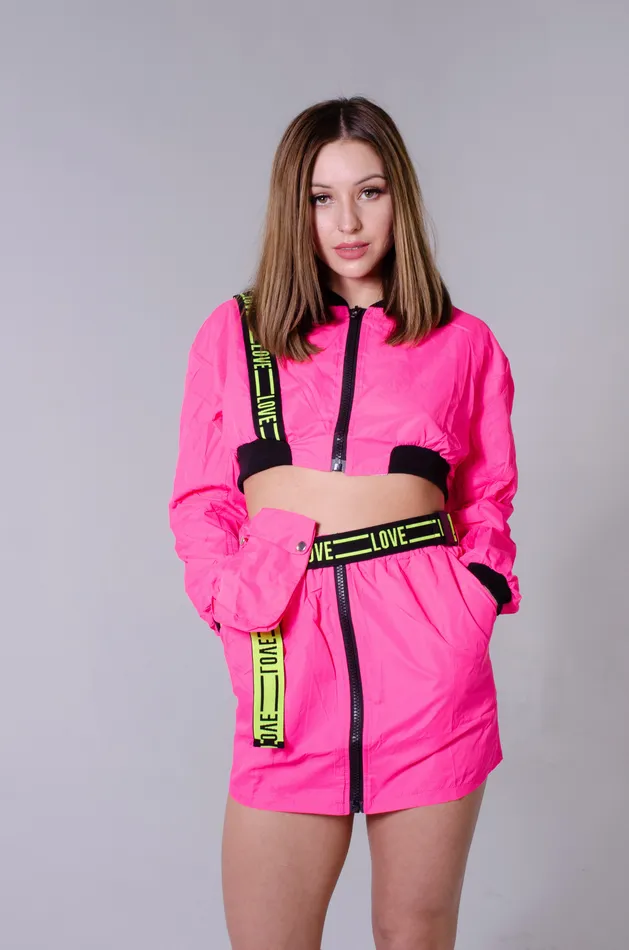 Earrings Street Queen Hot Pink Set THE LUMi SHOP