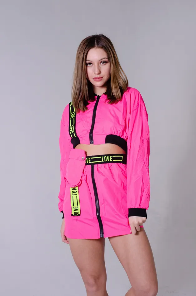 Earrings Street Queen Hot Pink Set THE LUMi SHOP