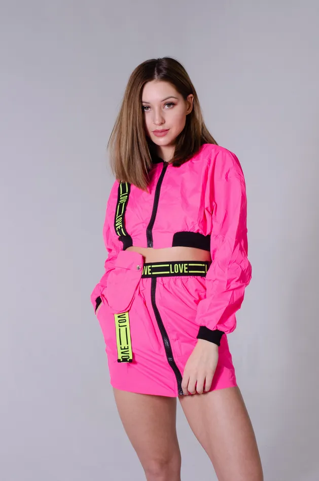 Earrings Street Queen Hot Pink Set THE LUMi SHOP