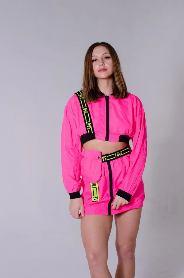 Earrings Street Queen Hot Pink Set THE LUMi SHOP