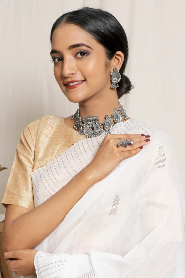 Earrings Teejh Teejh Gypsophila Saree Jewelry Gift Set