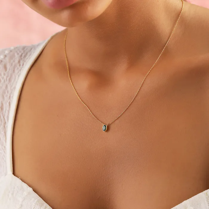 Luxe Collection Necklaces Luxe4347 Birthstone Necklace