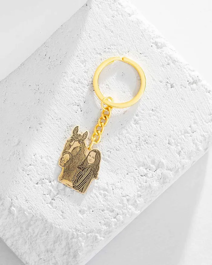 Silvercut Original LifeLike Keychain Earrings Silvercut Original LifeLike Keychain Earrings