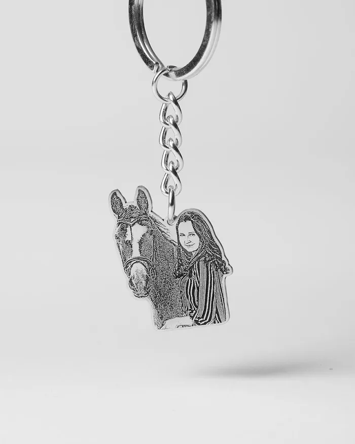 Silvercut Original LifeLike Keychain Earrings Silvercut Original LifeLike Keychain Earrings