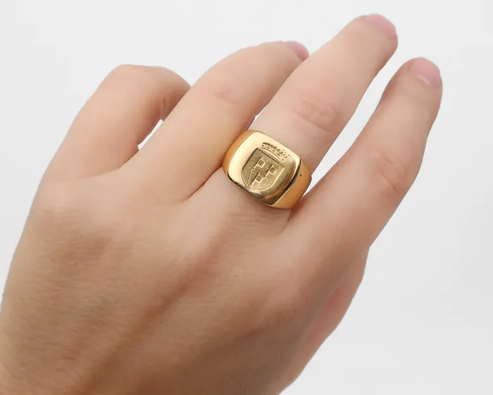 Victorian 18KT Gold Intaglio Ring Isadoras A Rings Victorian 18KT Gold Intaglio Ring Isadoras A Rings