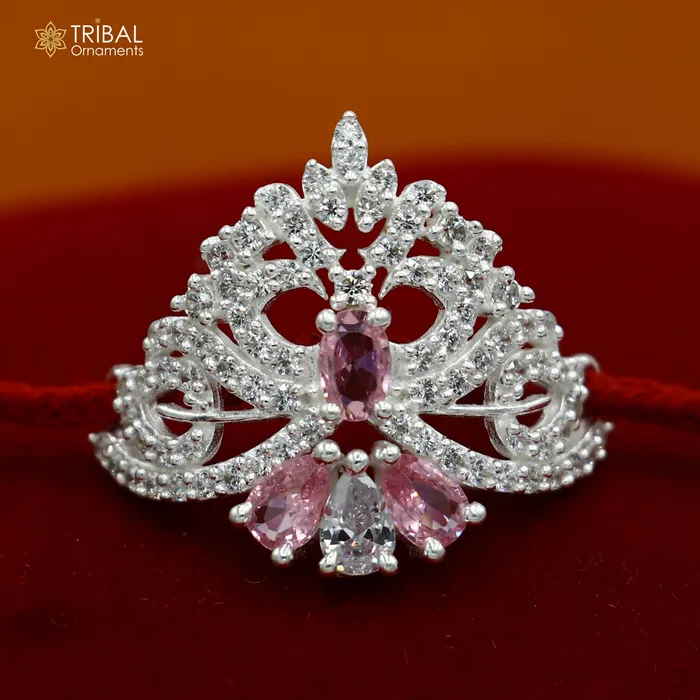 925 sterling silver handmade lord baby Krishna Mukut amazing Laddu Gopala crawling Krishna crown head jewelry SM22 TRIBAL ORNAMENTS Rings 925 sterling silver handmade lord baby Krishna Mukut amazing Laddu Gopala crawling Krishna crown head jewelry SM22 TRIBAL ORNAMENTS Rings