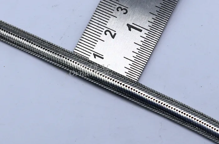 Bracelets TRIBAL ORNAMENTS 7MM 925 sterling silver handmade amazing snake chain flexible unisex D shape half round bracelet elegant wrist belt bracelet india sbr377