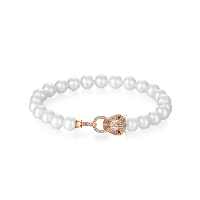 Pearly Lustre Bracelets Freshwater Pearl Bracelet WB00135 SAFARI