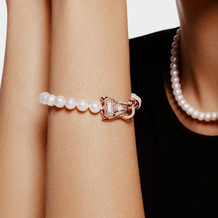 Pearly Lustre Bracelets Freshwater Pearl Bracelet WB00135 SAFARI
