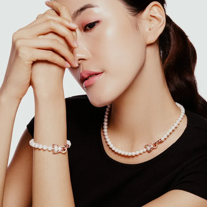 Pearly Lustre Bracelets Freshwater Pearl Bracelet WB00135 SAFARI