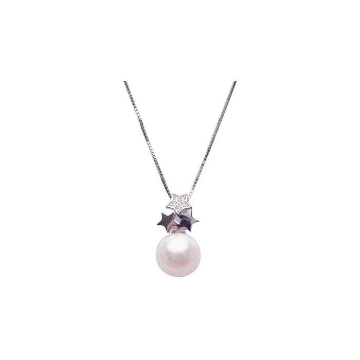 Pearly Lustre Necklaces New Yorker Freshwater Pearl Necklace WN00054 STARRY