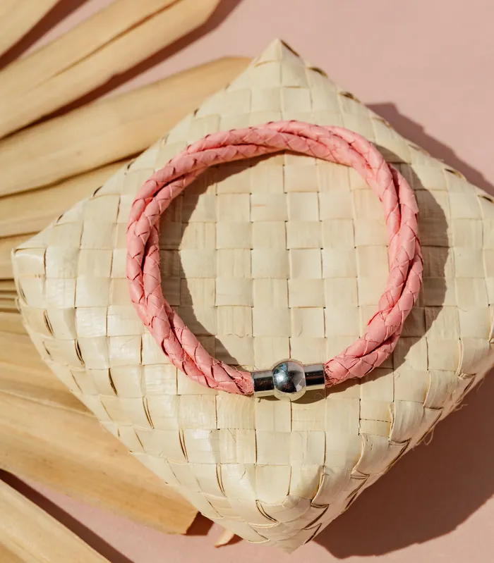 Punique Woven Humaling Lubid Bracelets Earrings