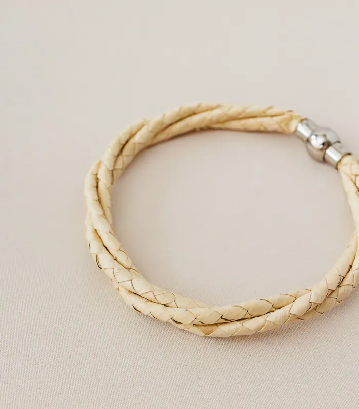 Punique Woven Humaling Lubid Bracelets Earrings
