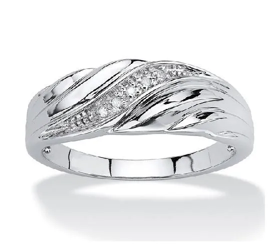 Rings alice R294 Silver Rhinestone Accent Ring
