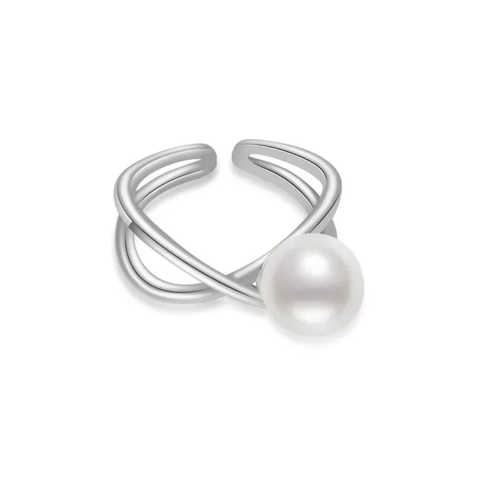Rings Pearly Lustre New Yorker Freshwater Pearl Ring WR00043