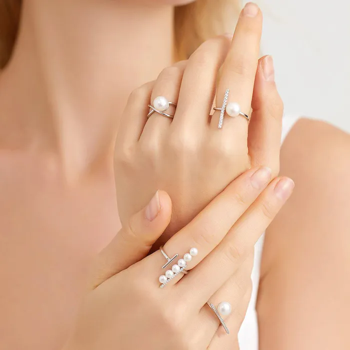 Rings Pearly Lustre New Yorker Freshwater Pearl Ring WR00043