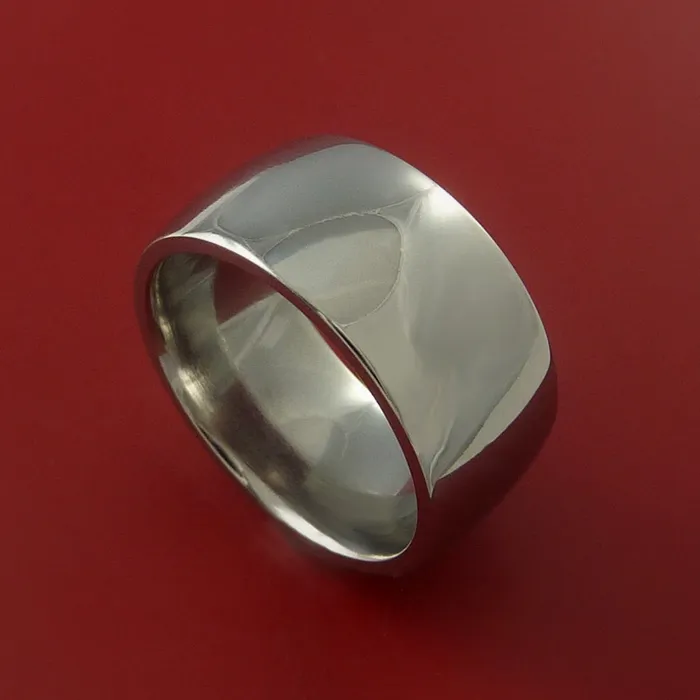 Titanium Wide Wedding Band Engagement Rings Made to Any Sizing 3 to 22 Lashbrook Rings Titanium Wide Wedding Band Engagement Rings Made to Any Sizing 3 to 22 Lashbrook Rings