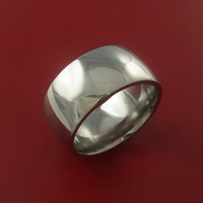 Titanium Wide Wedding Band Engagement Rings Made to Any Sizing 3 to 22 Lashbrook Rings Titanium Wide Wedding Band Engagement Rings Made to Any Sizing 3 to 22 Lashbrook Rings
