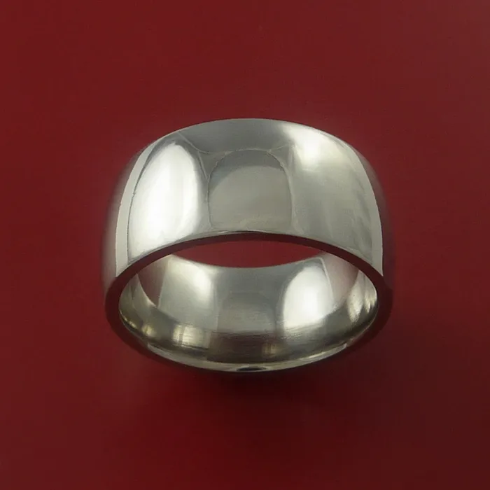 Titanium Wide Wedding Band Engagement Rings Made to Any Sizing 3 to 22 Lashbrook Rings Titanium Wide Wedding Band Engagement Rings Made to Any Sizing 3 to 22 Lashbrook Rings