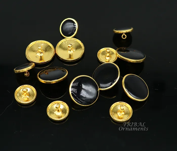 TRIBAL ORNAMENTS 925 Sterling silver handmade amazing round design buttons set of 13 pc for mens coat or suit best jewelry for all occasions btn28 Rings