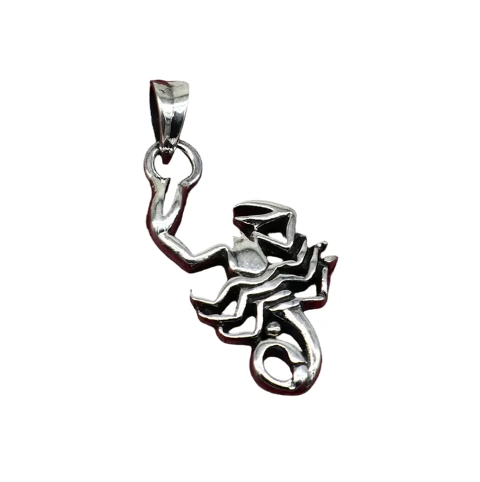 TRIBAL ORNAMENTS Necklaces 925 sterling silver elegant stylish vintage Scorpio design pendant amazing fancy stylish pendant for boys and girls ssp1616