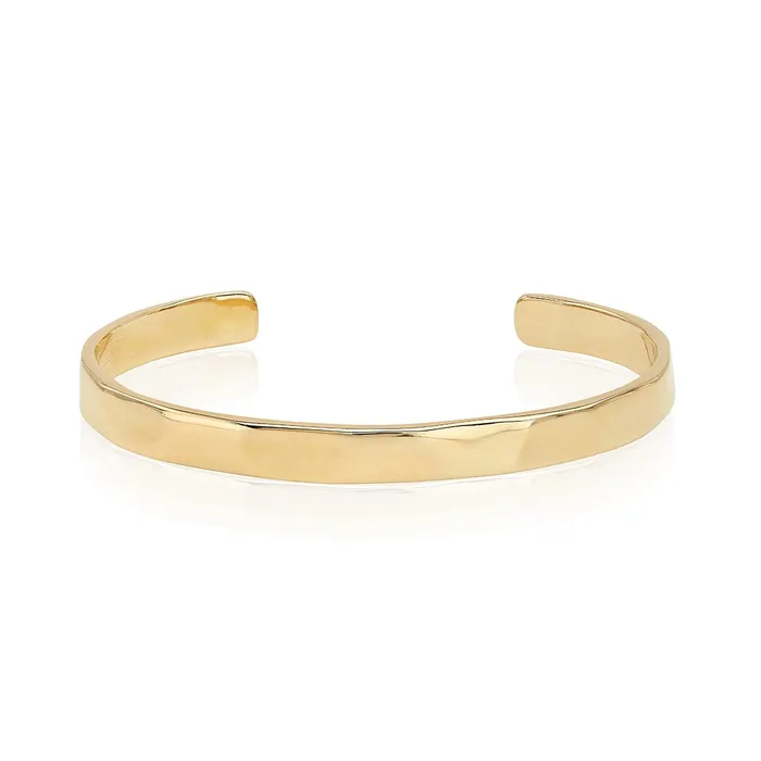 Bracelets Anna Beck Anna Beck Small Wavy Cuff Bracelet Gold Plated