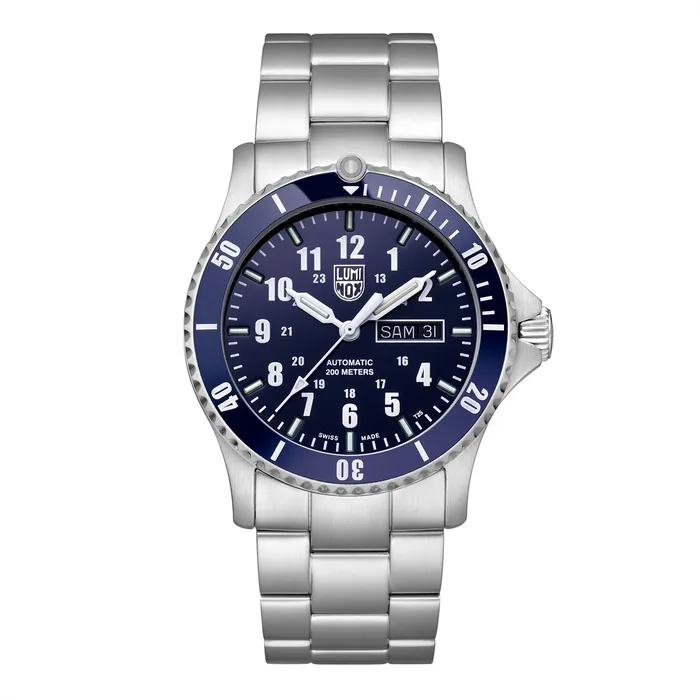 Bracelets Luminox Luminox Automatic Sport Timer Stainless Steel Blue DialBezel DayDate 42mm Automatic Bracelets Luminox Luminox Automatic Sport Timer Stainless Steel Blue DialBezel DayDate 42mm Automatic