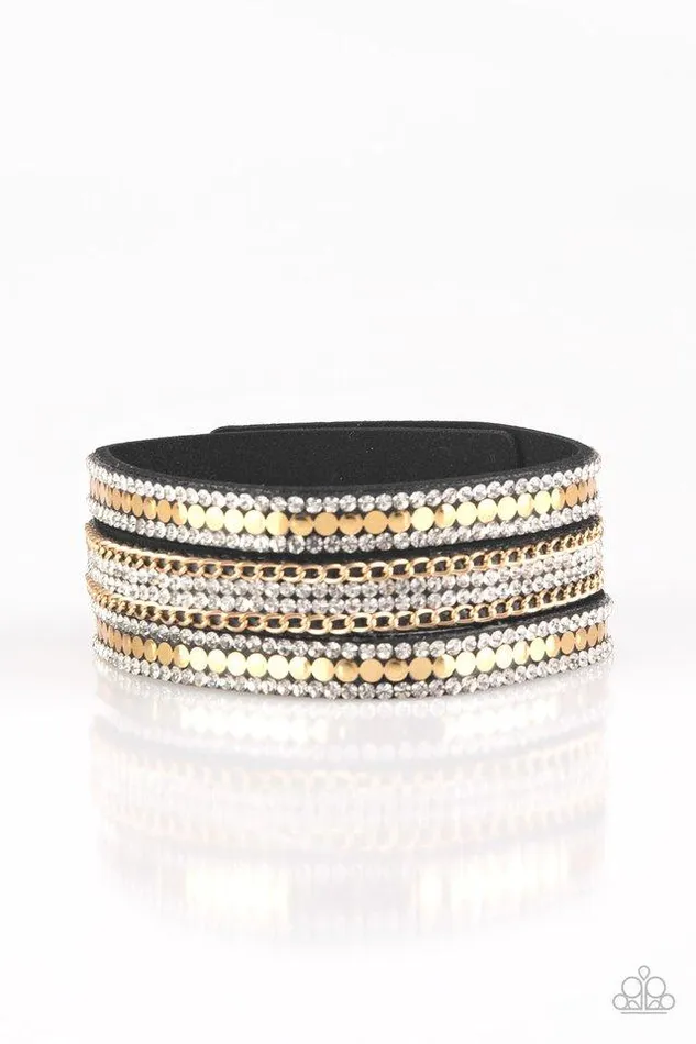 Bracelets Paparazzi Bracelet Fashion Fanatic Gold Paparazzi Jewelry