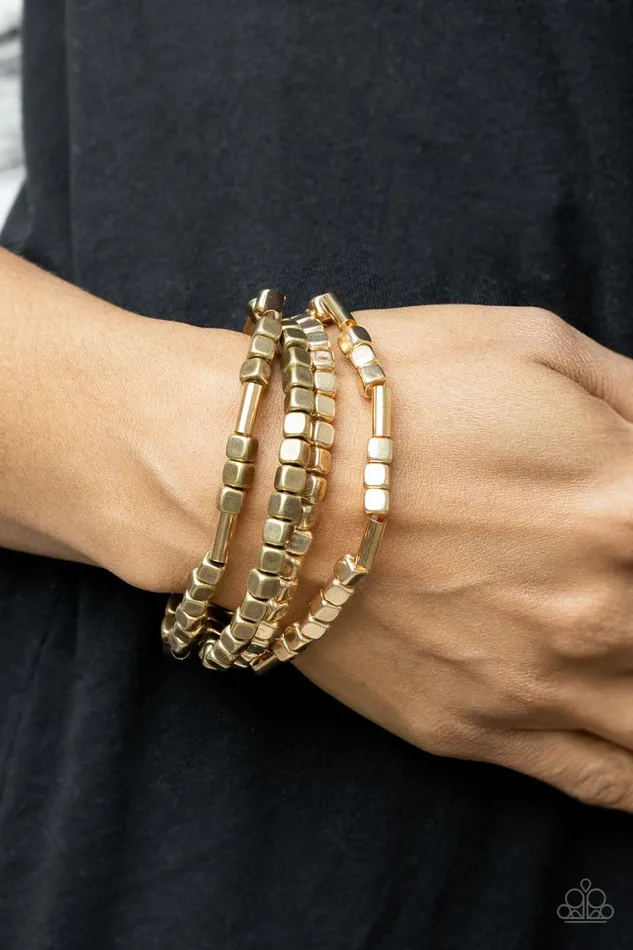 Bracelets Paparazzi Bracelet Metro Materials Multi Paparazzi Jewelry