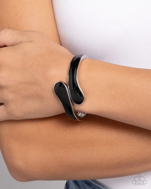 Bracelets Paparazzi Bracelet Painted Puzzle Black Paparazzi Jewelry