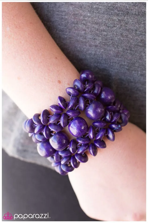 Bracelets Paparazzi Bracelet Violet Tendencies Purple Paparazzi Jewelry