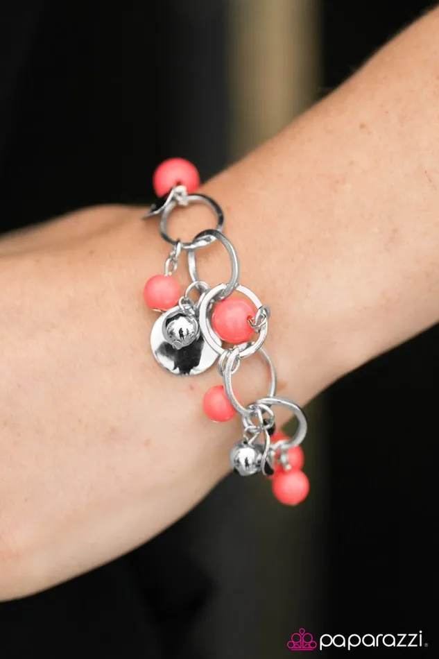 Bracelets Paparazzi Bracelet You Had Me At Aloha Orange Paparazzi Jewelry