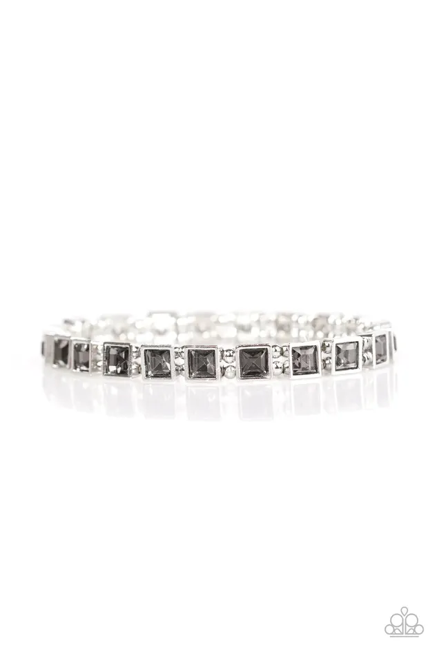 Bracelets Paparazzi Jewelry Paparazzi Bracelet A GLAM Of Few Words Silver