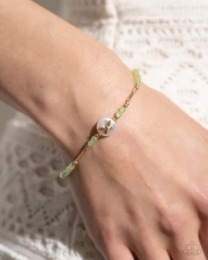 Bracelets Paparazzi Jewelry Paparazzi Bracelet Aerial Actress Green