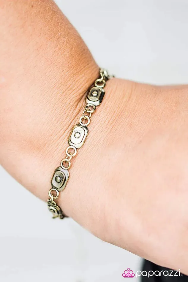 Bracelets Paparazzi Jewelry Paparazzi Bracelet Basic Training Brass