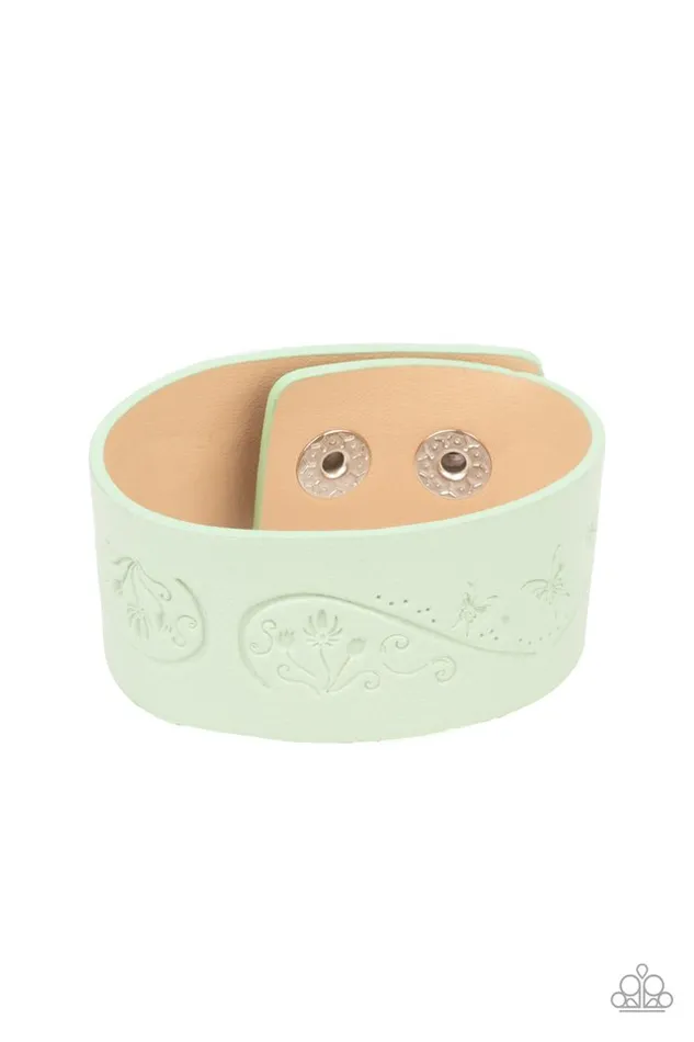 Bracelets Paparazzi Jewelry Paparazzi Bracelet Butterfly Canopy Green Bracelets Paparazzi Jewelry Paparazzi Bracelet Butterfly Canopy Green