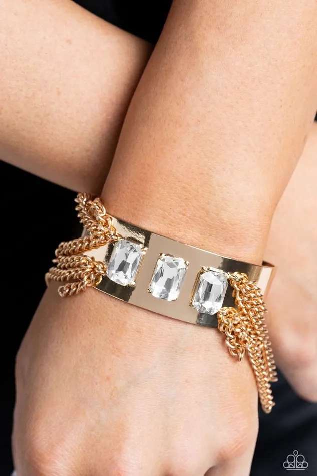 Bracelets Paparazzi Jewelry Paparazzi Bracelet CHAIN Showers Gold