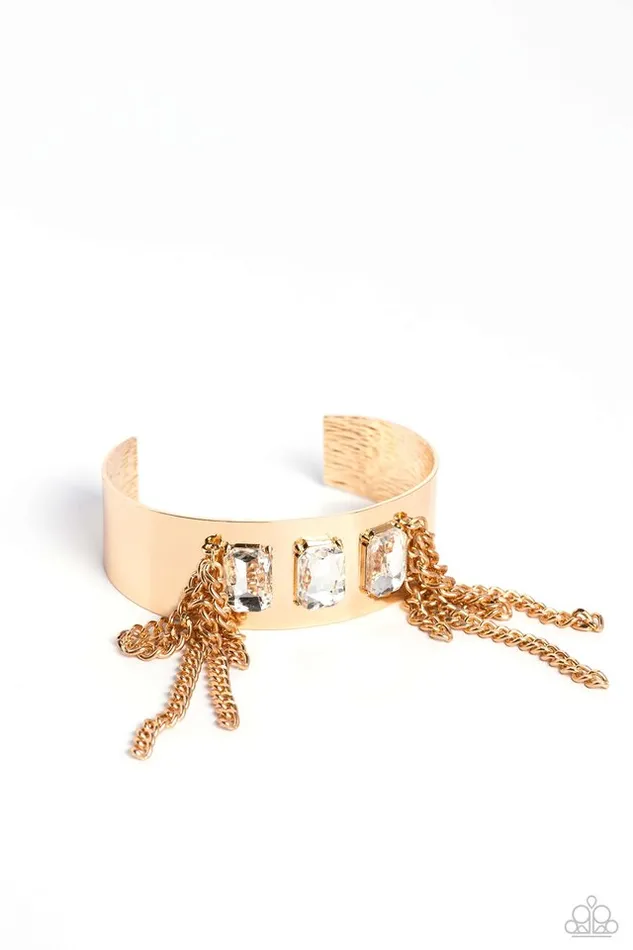 Bracelets Paparazzi Jewelry Paparazzi Bracelet CHAIN Showers Gold Bracelets Paparazzi Jewelry Paparazzi Bracelet CHAIN Showers Gold