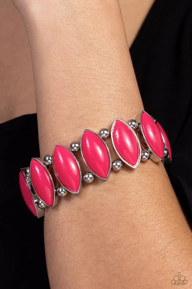 Bracelets Paparazzi Jewelry Paparazzi Bracelet Cry Me a RIVERA Pink