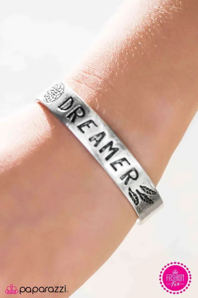 Bracelets Paparazzi Jewelry Paparazzi Bracelet Dream On Dreamer Silver